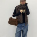 sciarpa in viscosa e lana rainbow